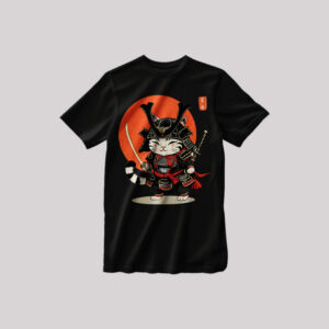 Gatito Samurai Sonriendo